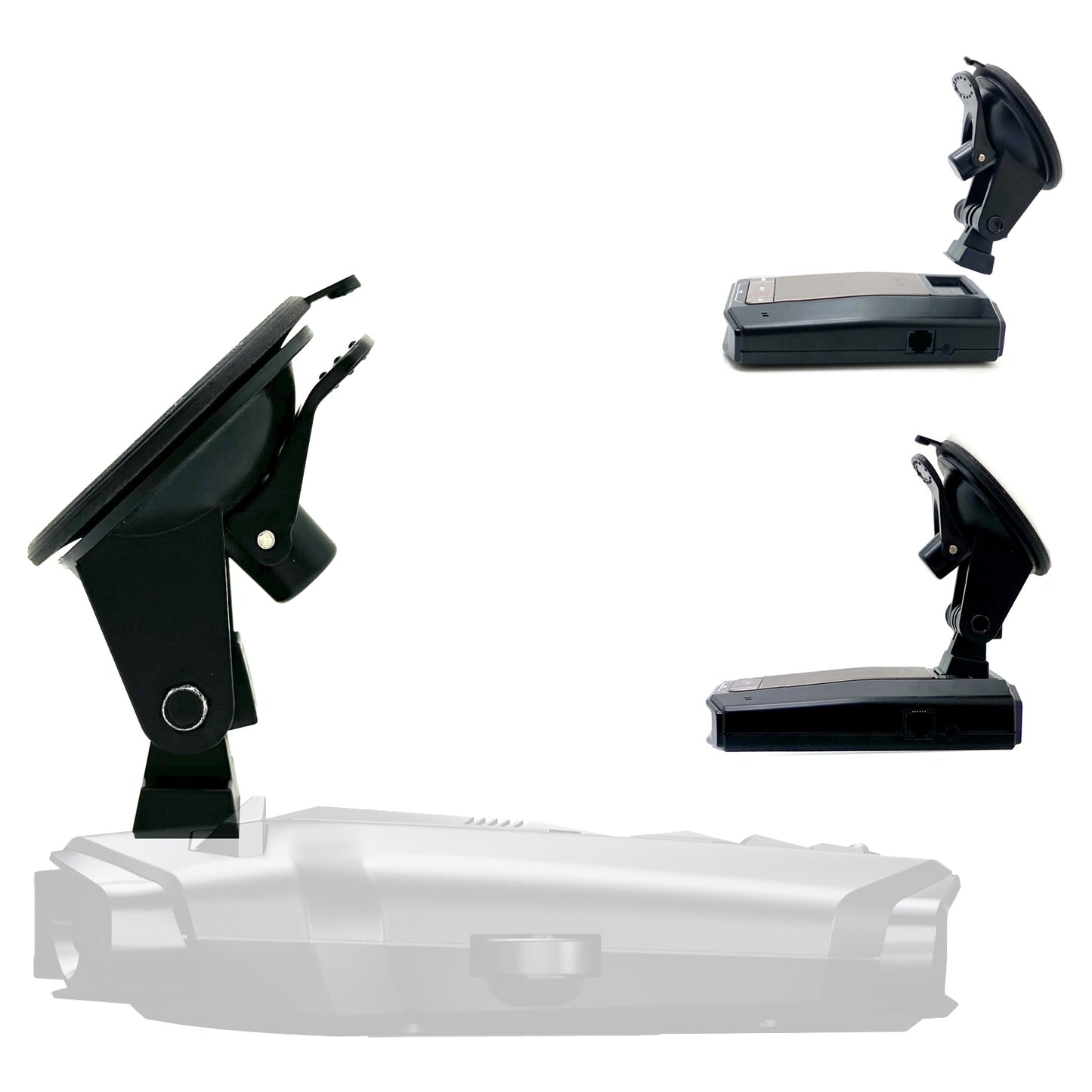 Enhanced Suction Mount For Escort Max360c MKII Max 3 4 IX IXc Cobra DualPro GT 360 Scout Radar Detector w/EZ Magnet Connection