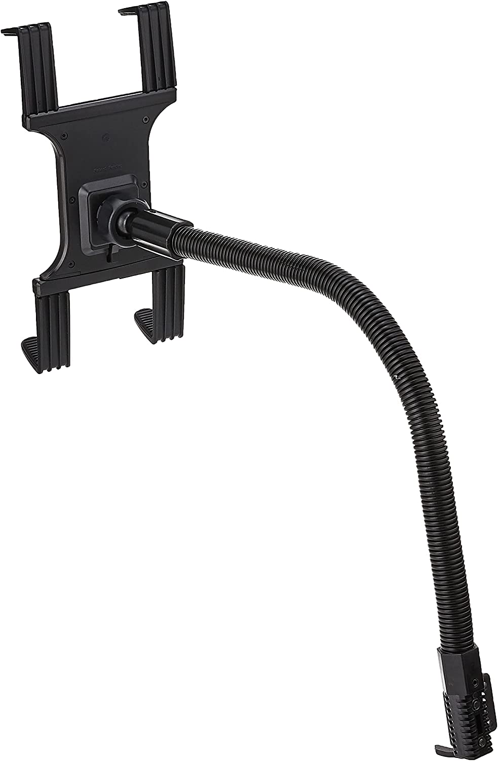 Heavy Duty Flexible 22“ Aluminum gooseneck ELD compliant car truck fleet floor seat bolt Tablet mount