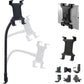 Heavy Duty Flexible 22“ Aluminum gooseneck ELD compliant car truck fleet floor seat bolt Tablet mount
