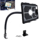 Heavy Duty Flexible 22“ Aluminum gooseneck ELD compliant car truck fleet floor seat bolt Tablet mount