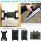 Universal Tablet Holder with 1/4-20 tripod adapter plate for iPad Pro Air Mini Galaxy Tab 7" to 13" screen Tablets