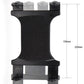Universal Tablet Holder with 1/4-20 tripod adapter plate for iPad Pro Air Mini Galaxy Tab 7" to 13" screen Tablets
