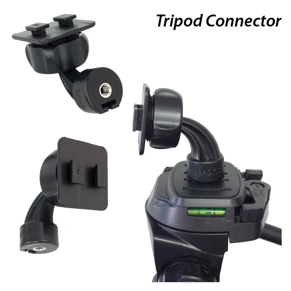 ChargerCity Dual Tab Tripod Adapter with 22mm Ball Connection