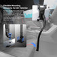Heavy Duty Flexible 22“ Aluminum gooseneck ELD compliant car truck fleet floor seat bolt Tablet mount