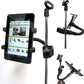 Music Boom Mic Microphone Stand Smartphone Mount w/360° Swivel Adjust Holder for all smartphones up to 3.75 inches wide (Zoom Video Compatible)